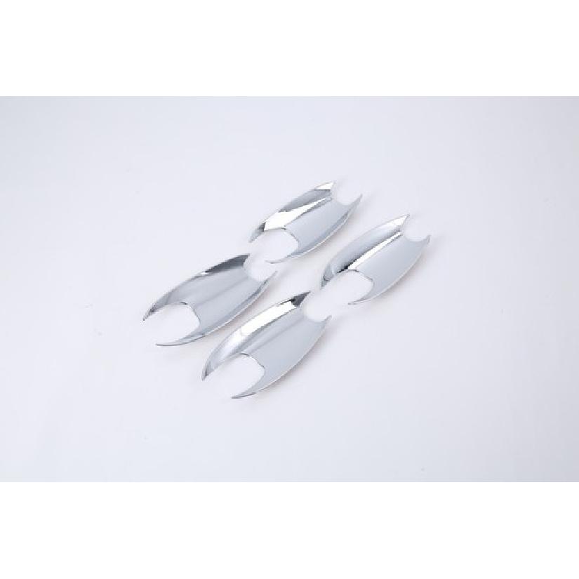 ABS Chrome Door Handle Bowl Cup Lid Cover Trim For 2018-2024 BMW X3 G01 4pcs