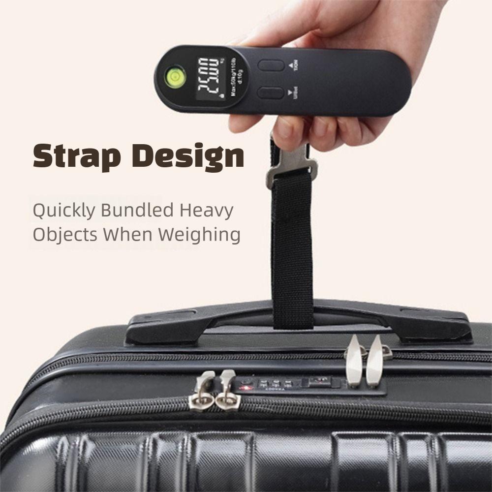 Portable Electronic Luggage Scale Kg/Oz/Ib Digital Hanging Scales  Baggage Weight Check