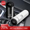 Car Hot 2025 Car Smart Thermos Bottle With Temperature Display Coffee Cup for Honda Civic Accord CRV Fit Jazz City Odyssey Jade