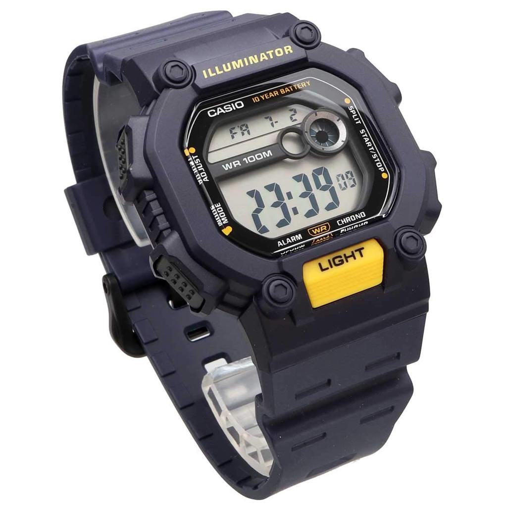 Casio Digital Watch Standard Navy Overseas Model [Casio] W-737H-2AV Men's [Item]