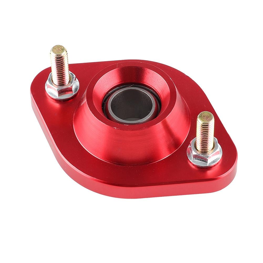 Car Shock Top Mount Set Pillow Ball Rear Upper Camber Plates Fit For E30 E36 E46 (Red)