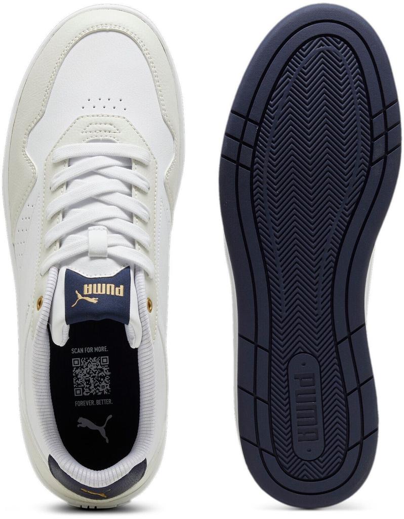 Puma Court Classic Sneakers White/evaporating Gray/navy