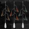 2Set Angling Gear Bionic Fly Fishing Bait Anti-Rust Fly Hook  Fish Catching Accessories