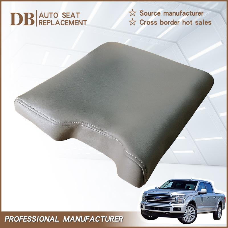For Ford F150 2015-2023 2016 2017 Center Console Armrest Protection Cushion Breathable Armrest Box Cover Pad Car Accessories