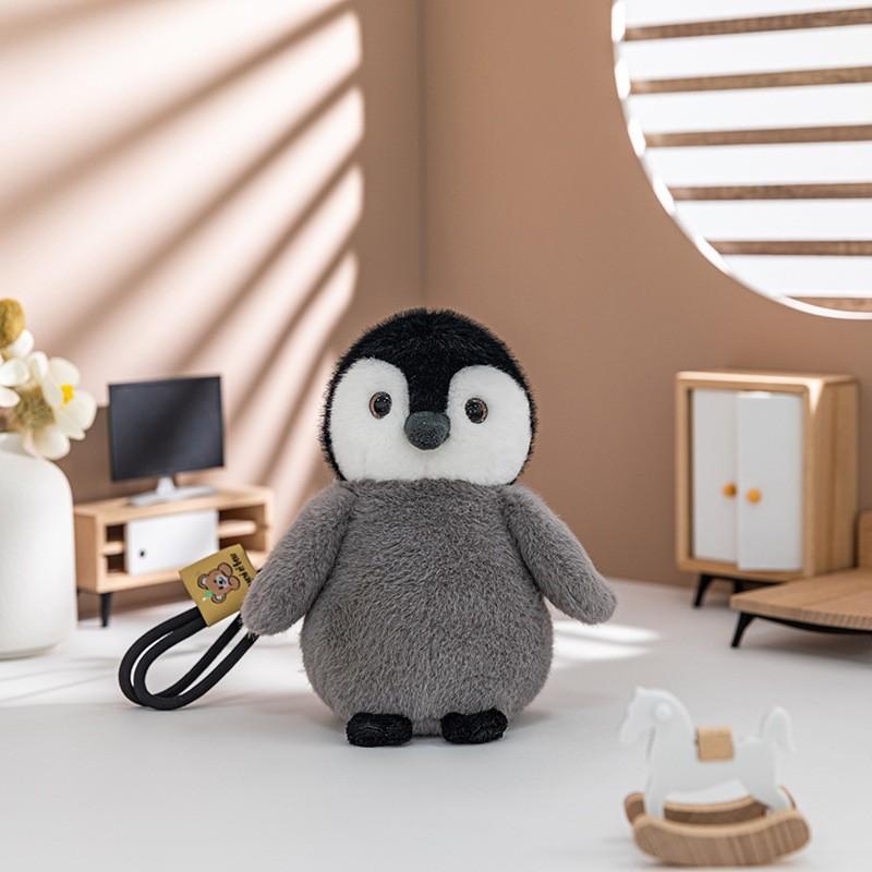 Dolls Animal Plush Bear Cow Elephant Hippo Duck Pig Dog Backpack Pendant Gift