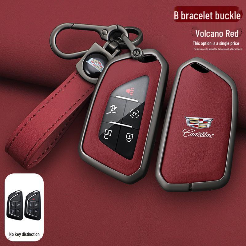 Premiumowe metalowe etui na kluczyk dla 2023 Cadillac CT5, CT6, XT5, XT4, XTS, ATSL