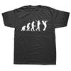 Clarinet Oboe Player Clarinetist Oboist Evolution Print T-Shirt Summer Casual Top Tee Printed T Shirt Fashion