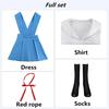Rei Ayanami Cosplay Costume Asuka Langley Soryu Cosplay Girl Women School Uniform Dresses Halloween Loli Clothing