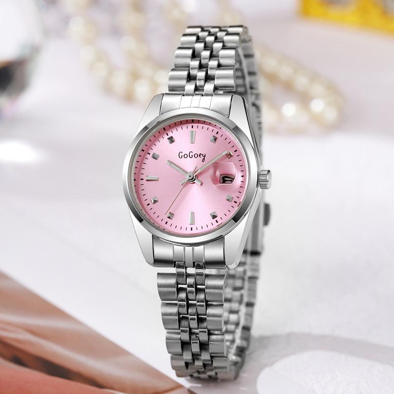 

New Brand Luxury Women Rhinestone Watch Stainless Steel Calendar Wrist Watch Ladies Business Clock Relogio Feminino Dropshipping