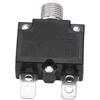 Thermal Overload Protector, AC 125/250V Push Reset Button Circuit Breaker Protector(15A) Thermal Circuit Breakers Reset Button Way 101 15 Amp Reset