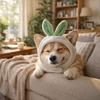 Funny Pet Garlic Hat Cartoon Dog Headdress Pet Costume Pet Headgear  Birthday Party