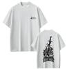 Game Dark Souls Double Sided Print Tshirt Men Women Fashion Gothic Rock Tshirts Mens Casual Cotton Vintage T Shirt Streetwear