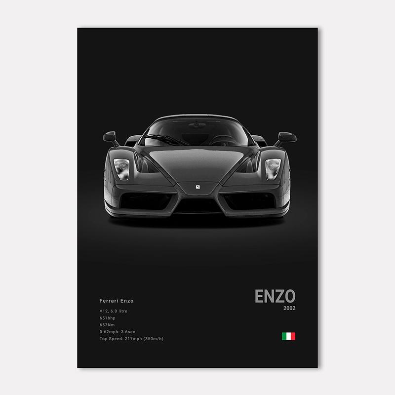 Famous Cars 812 458 296 Canvas Wall Art Print Poster 599XX SP3 F8 Decoration Mural Modern Home Decor Birthday Gift Unframed