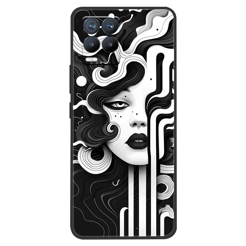 For Realme8 Pro 4G Soft Silicone Shell Protective Cover Cool Car Animal Cartoon Pattern Phone Case For Realme 8 pro RMX3081 8i