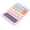 Mechanical   Calculator 12 Digit Large LCD Display Big Buttons Electronic for School Business Home   Colored