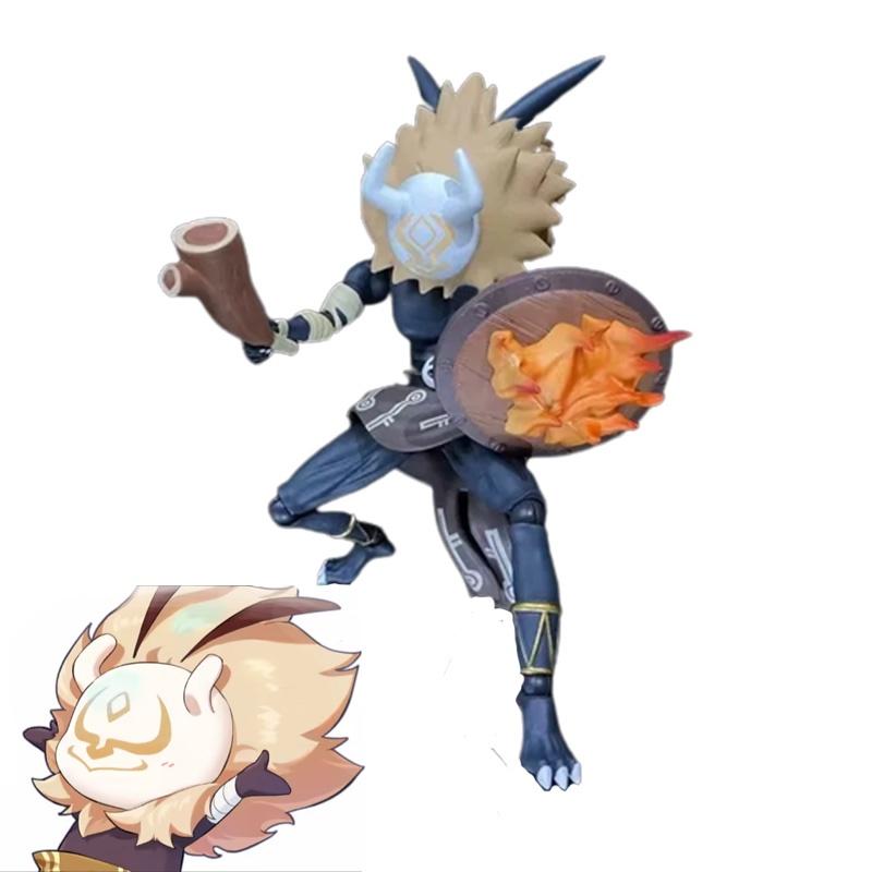 Original Genshin Impact Figma Chubby Soldier Action Figure 18.5cm Height Joint Movable