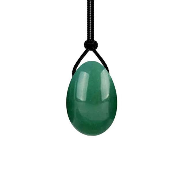 Yoni vejce Masážní kuličky z nefritu pro ženy Přírodní růžový křemen Krystal Kegelova cvičení Masážní přístroj svalů pánevního dna