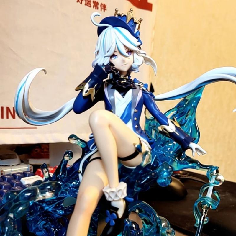 Genuine Genshin Impact Gk Furina Figurine Arethusa Furina Anime Figure Statue Desk Decoration Collect Model Toy Gift In Stock