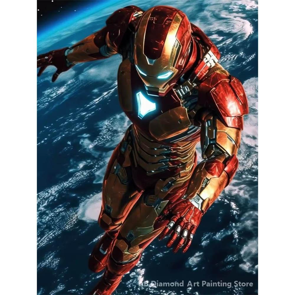 Disney Series High-burning Realistic Style 5D Diamond Painting Full of Diamonds DIY Handmade Diamond Painting Hero Theme Decorative Painting Set