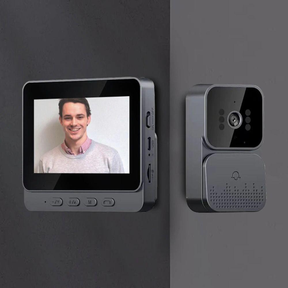 Infrared Night Vision Digital Viewer 4.3 Inches Video Intercom Door Camera  Apartment Security