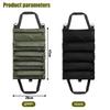 Heavy-Duty Roll-Up Tool Bag - Oxford Fabric Multi-Tool Organizer All-in-One Garage Storage For Mechanics/Electricians/Carpenters
