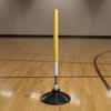 Agility Poles with Rubber Base Portable Equipment Stable for Athletes