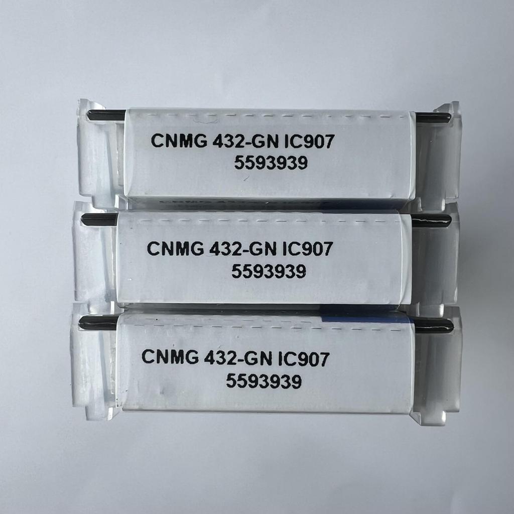 ISCAR / CNMG120408-GN IC907 / Industrial indexable carbide inserts 10 Pcs