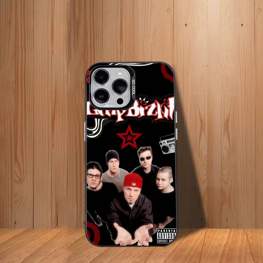 

BandS cool Limp Bizkit-ES Phone Case For iPhone 17,16,15,14,13,12,11,Mini,Pro,SE,MAX White Matte Shockproof Cover iPhone11