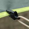 10Pcs Camping Crocodile Clip Portable Inverted Teeth Design Camping Canopy Clip Wind Rope Fixing Clip Awning Fixing Clamp