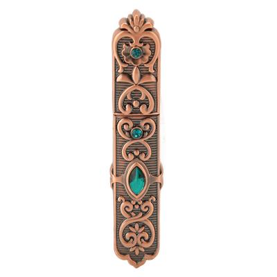 Vintage Needle Case Set Rhinestone Carved Pattern Fashionable Sewing Needles Storage Tube Needle