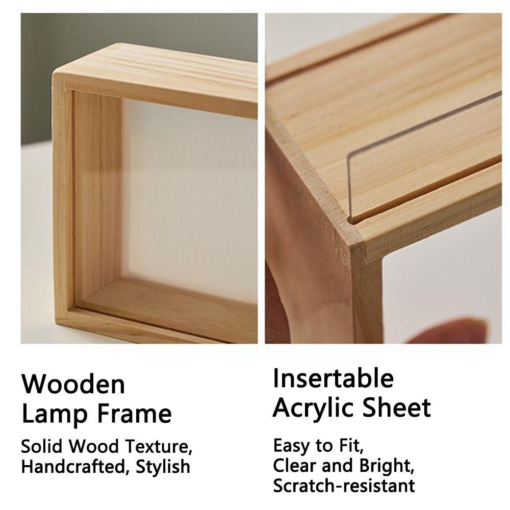 DIY 3D Picture Frame Rectangle Figures Display Case Durable Doll Display Stand  Office Decoration