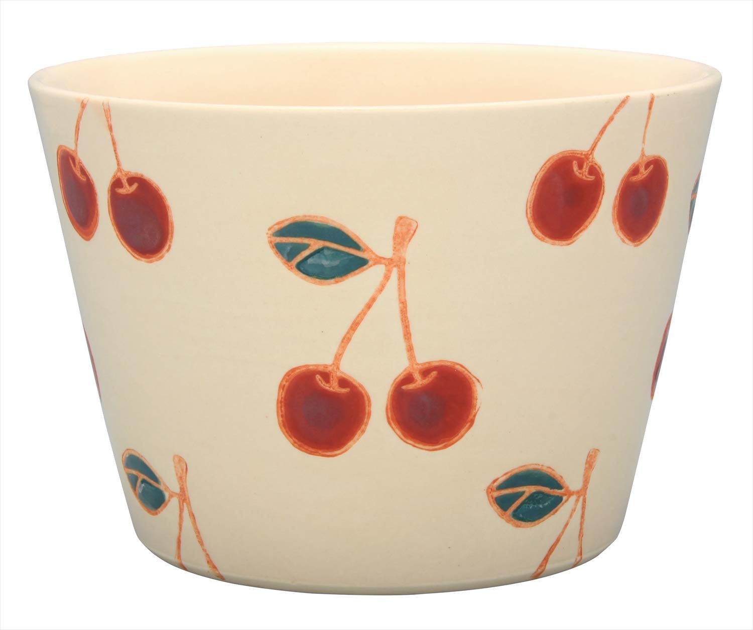 

Hasami Ware Kikusho Kiln Fruit Multi-Cup Cherry