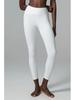 Pantalons de Yoga pour Femmes à Taille Haute Push-Up - Longueur Neuf Points, Leggings de Fitness Sensation Seconde Peau