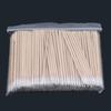 100/300 PCS/Ear Care Clean Wood Handle μυτερή άκρη κεφαλής βαμβακερό ημιμόνιμο τατουάζ βλεφαρίδων φρυδιών νήμα Beauty makeup Remove