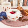 Ceramic bouillon bowl GINGERBREAD 750 ml