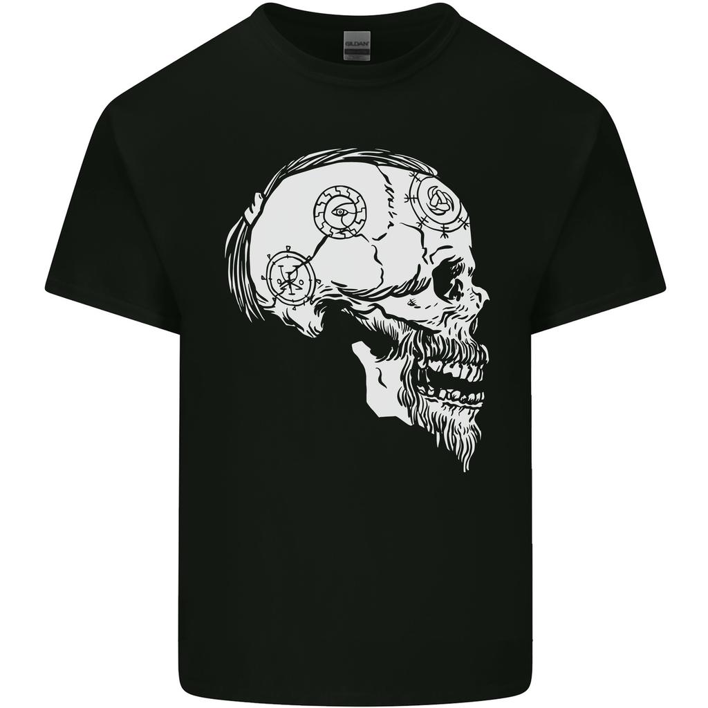 Viking Skull Thor Valhalla Norse Mythology Unisexs Light Cotton TShirt