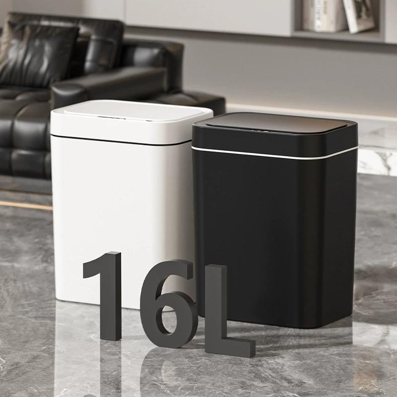 Cubo de basura inteligente automático para cocina baño dormitorio sensor de movimiento sin contacto