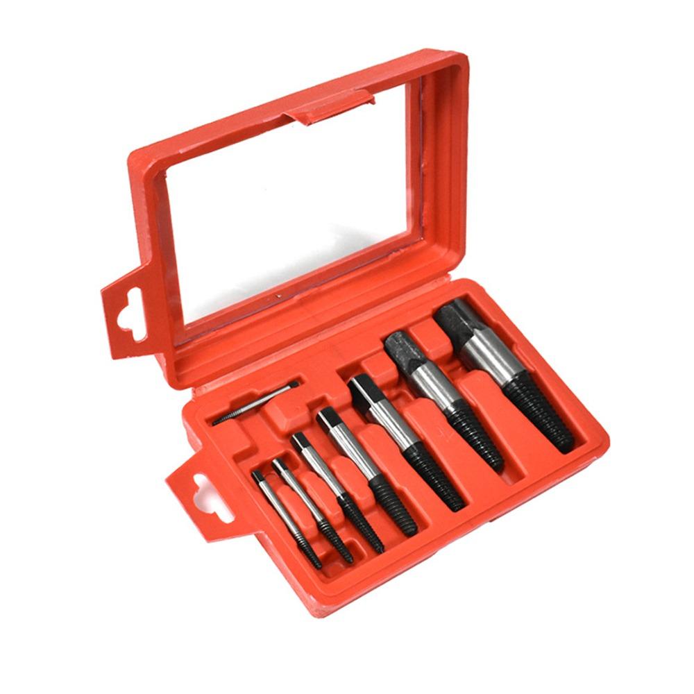 

Easily Take Out Screw Extractors Drill Bit Broken Bolt Screws Remover Broken Damaged Water Pipe красный