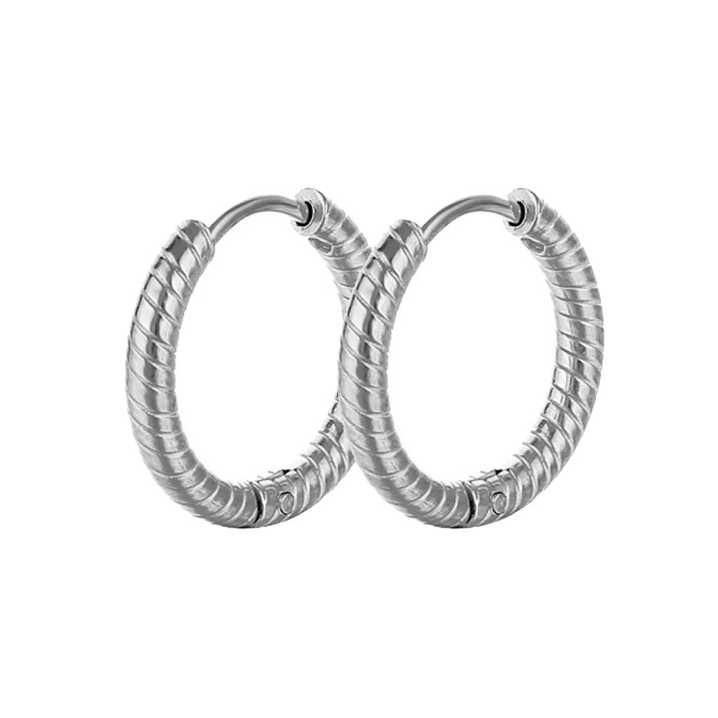 1Pair Stainless Steel Hoop Earrings Women Gold Small Earrings Girl Jewelry Pendientes Mujer Aretes Cartilage Piercing