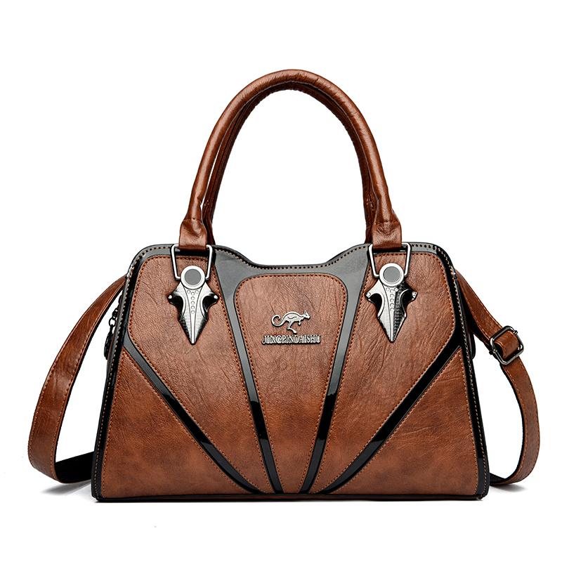 Large Capacity Waterproof Mom Bag Vintage Women's Tote Shoulder Bag