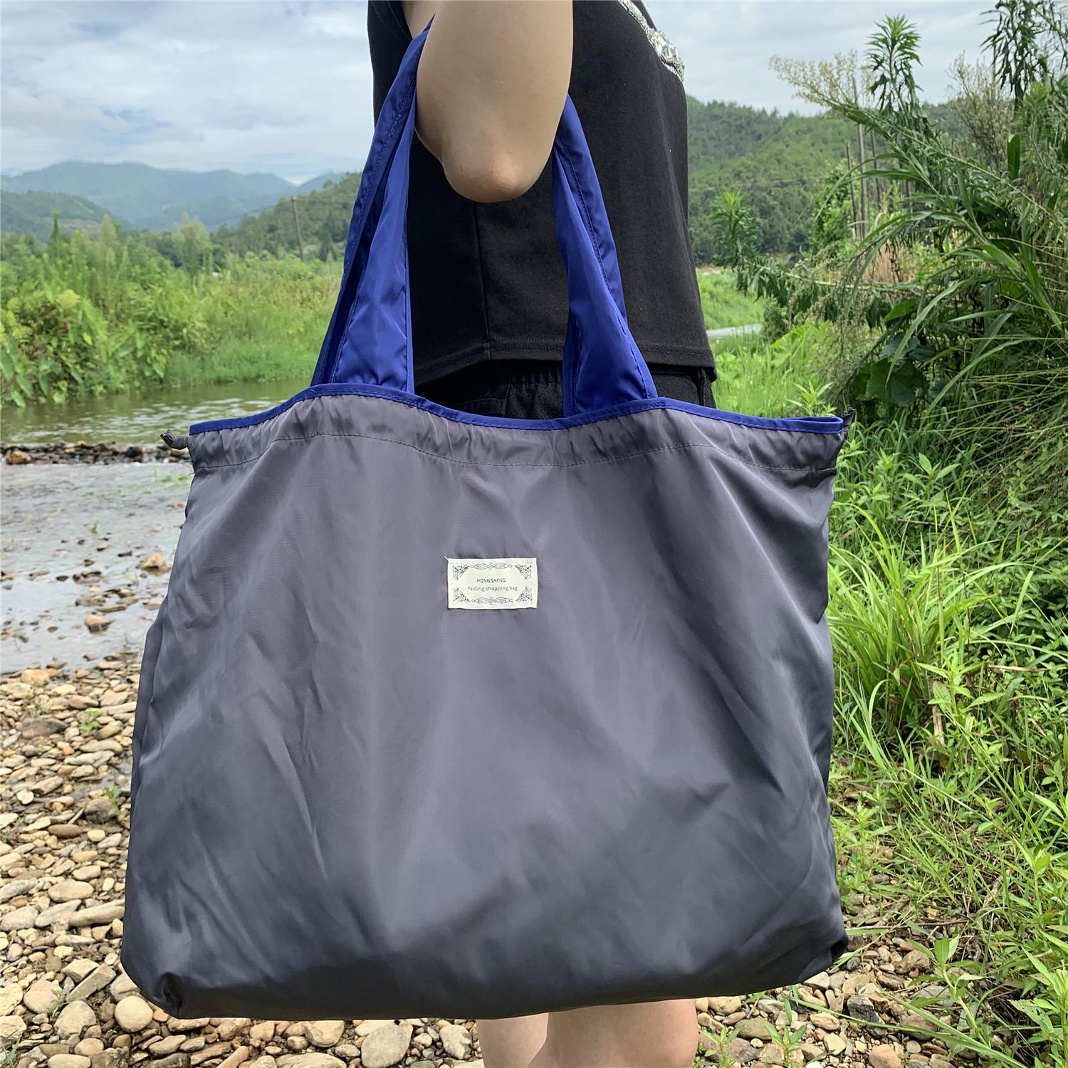 

Самая продаваемая экологичная полиэстеровая складная хозяйственная сумка – Очень большая, портативная сумка-тоут на одном плече