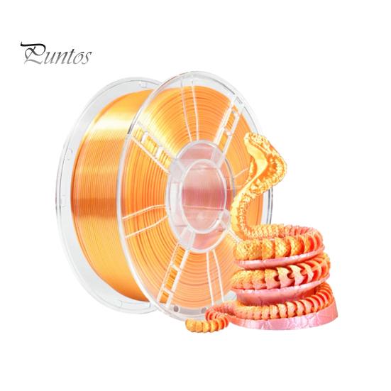 

Универсальная нить для 3D-принтера, широкая совместимость, яркий цвет, PLA 1,75 мм, двойной/тройной градиент, аксессуары для 3D-принтера