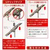 Rear Wiper 650mm 500mm 300mm for Toyota Land Cruiser Prado 150 Series FESCO GW6550RB30 [Front & 3-Piece Set] Blades, (front), (rear), (rear),