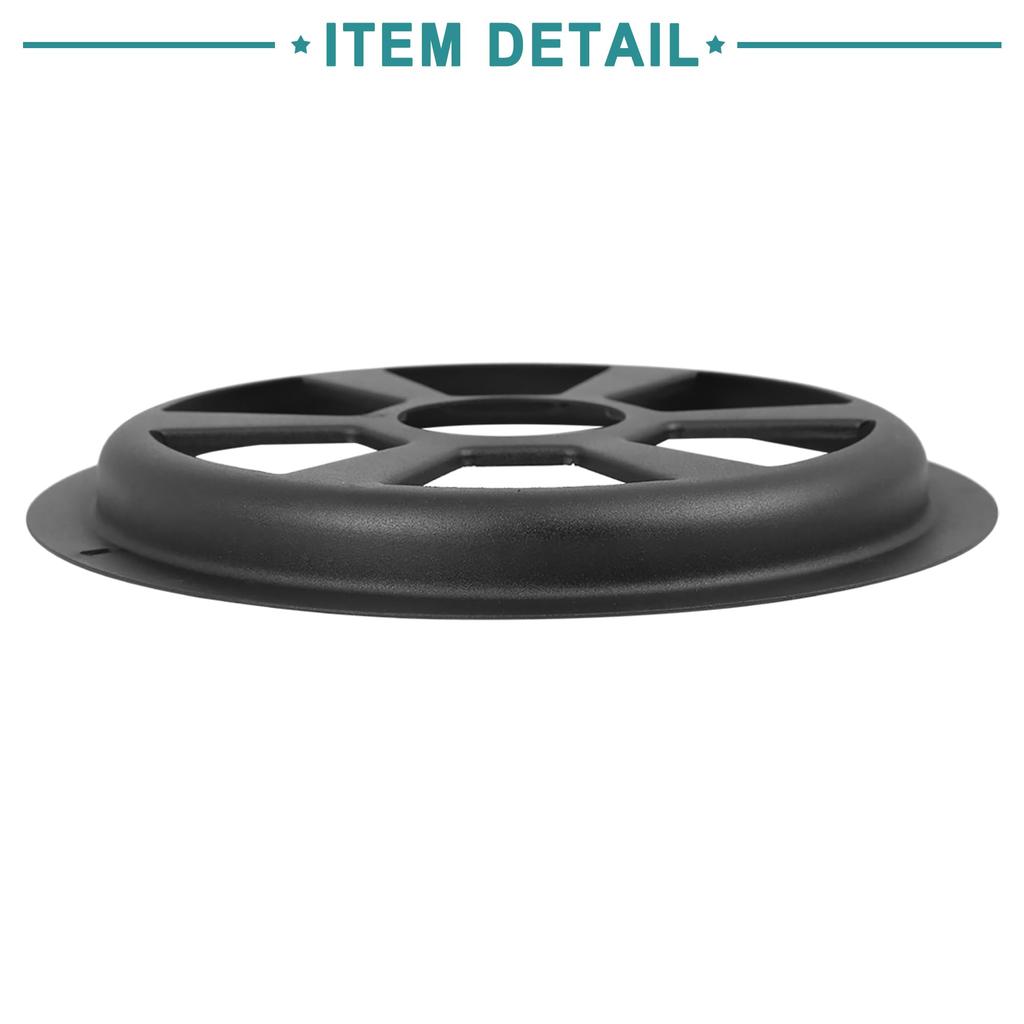 ACROPIX Universal 8-Inch Black Car Audio Speaker Hollow Mesh Subwoofer Grill Cover Protector - Set of 2