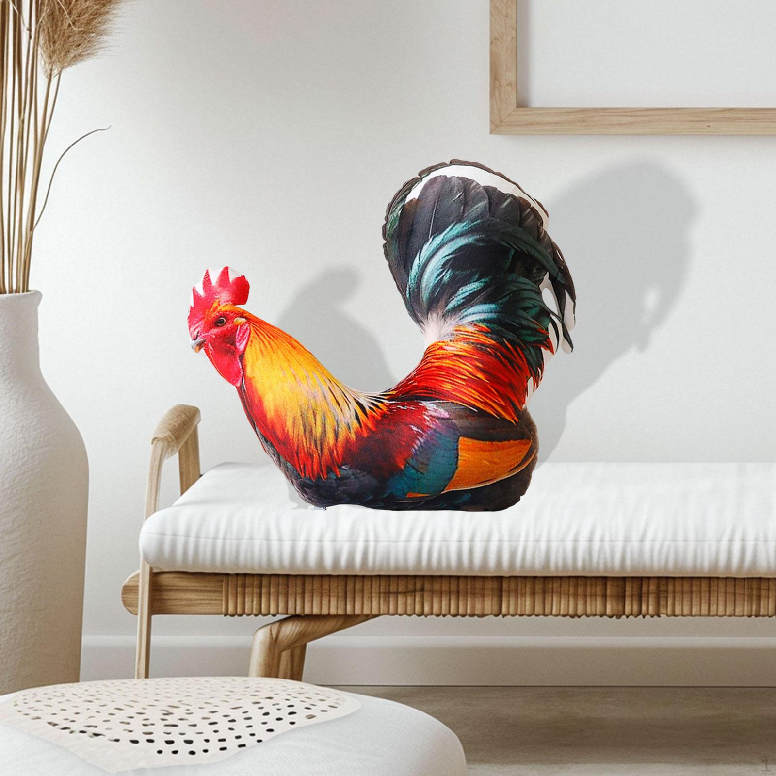 

3D Подушка-игрушка в виде животного для детских праздников Rooster