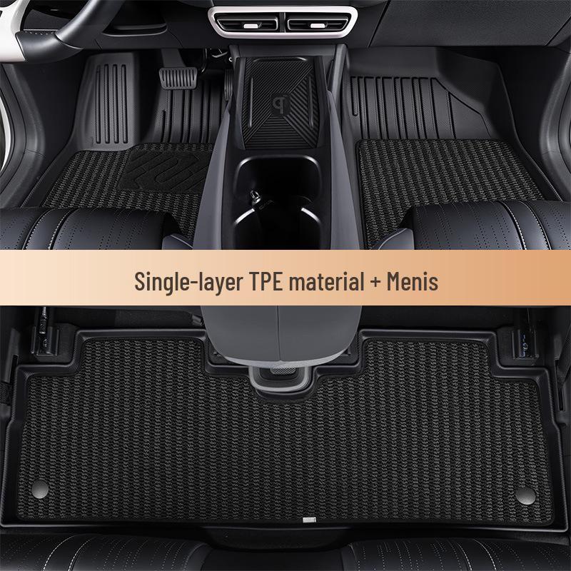 TPE Car Floor Mats for Geely Models: Xingrui, Emgrand GS, Vision X6, Boyue L, Binyue, Icon, Xingyue L, Binrui
