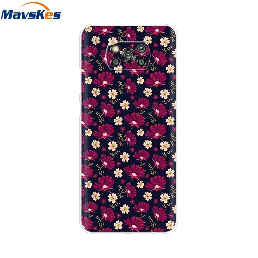 Pour Xiaomi POCO X3 Coque Pour Poco X3 Pro NFC Silicone Souple Arrière Pour Poco X3 POCOX3 X 3 NFC 6.67'' Fundas Coques Coque Pare-chocs