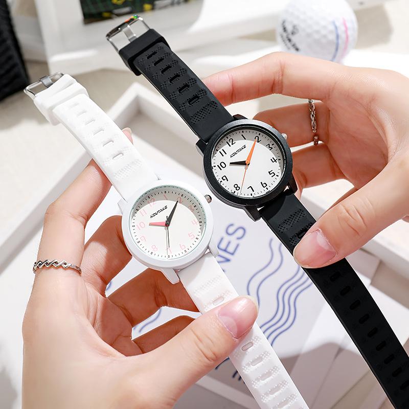 Unisex School Student Watch Fashion Couple Casual Silicone Strap Wristwatch Sport Man Women Watches Montre Femme Dropshipping