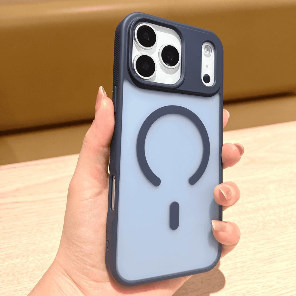 Luxus stoßfester Bumper für Magsafe Hülle für iPhone 17 Air 16 15 14 Plus 13 12 11 Pro Max Klar Magnetisches Armor Mattes Rückcover