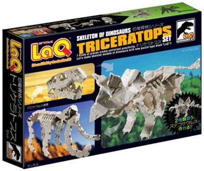 LaQ Squelette de Dinosaure Tricératops